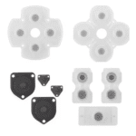 PS4 JDM-001 / JDM-011 Controller L1 R1 L2 R2 Trigger Buttons 3D Analog Stick + Conductive Rubber Repair Kit